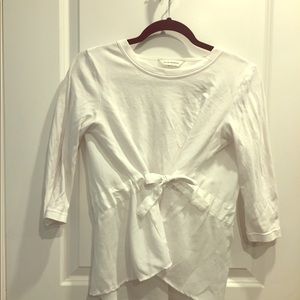 Club Monaco white blouse